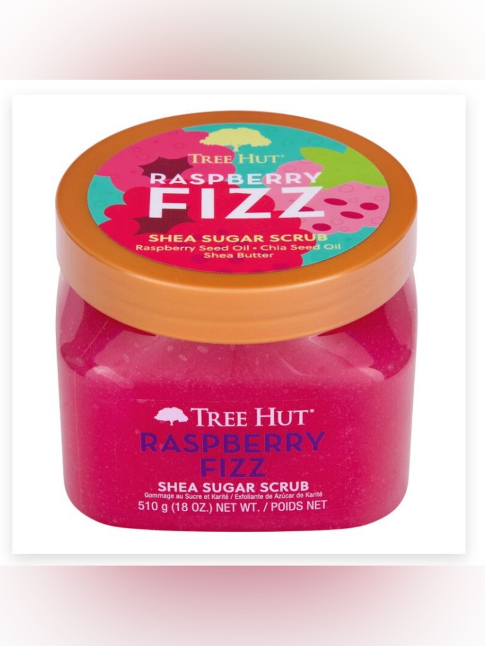 NEW Tree Hut Raspberry Sugar Body Scrub - Picture 3 of 3